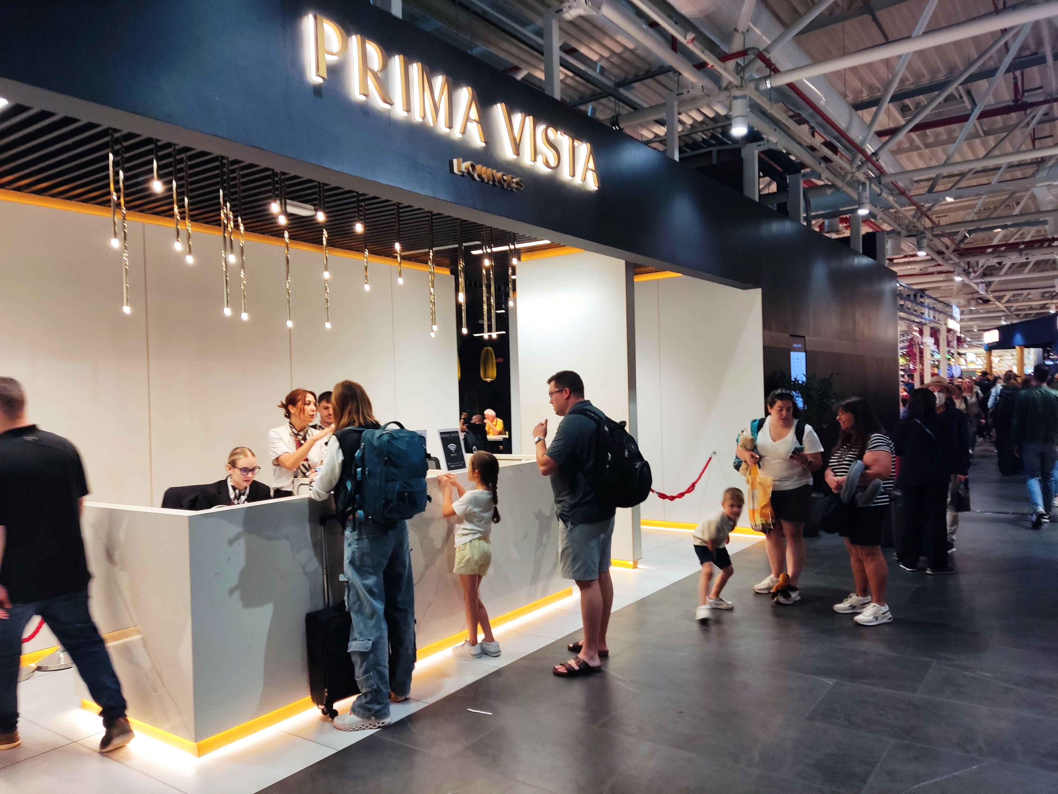 Обзор лаунжа: Prima Vista Domus Lounge, Рим T1 (FCO)