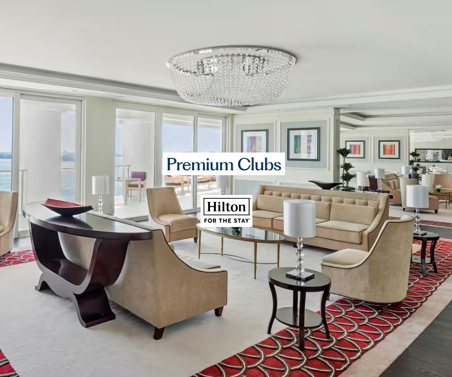 Список отелей Hilton с Premium Club для доступа участников нового уровня Diamond Reserve