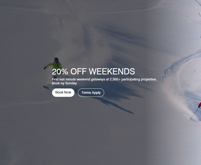 Промоакция: распродажа Marriott на проживания в выходные в марте 2026 года со скидкой до 20%